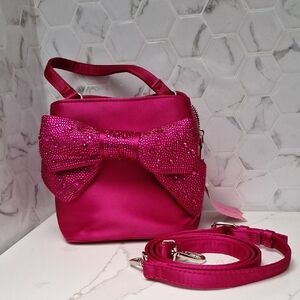 Betsey Johnson Women's Glitteratzi Bow Bag